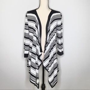 WHBM - Long Open Front Cardigan